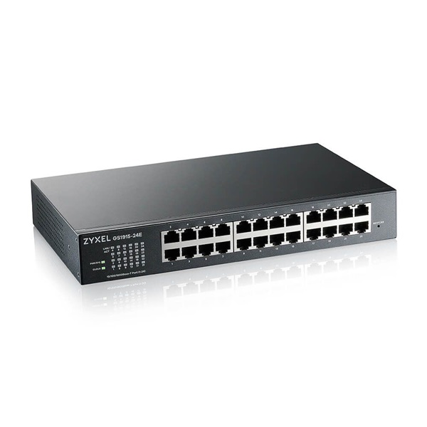 ZyXEL GS1915-24E 24-port GbE Smart Managed Switch ZyXEL GS1915-24E 24-port GbE Smart Managed Switch
