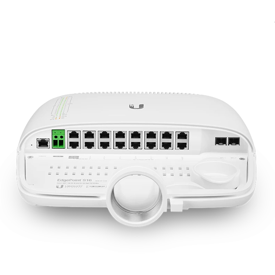 Ubiquiti EdgePoint 16port GbE LAN, 2xSFP+ port switch