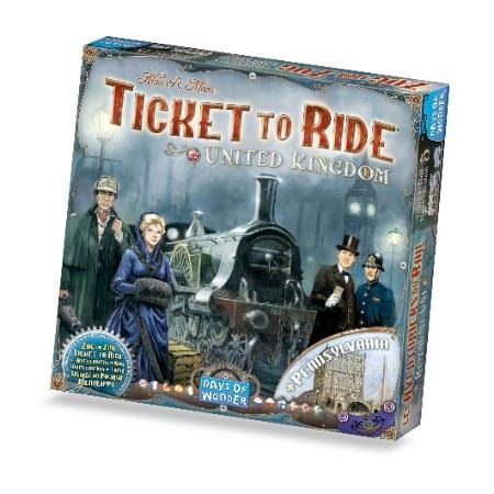 Days of Wonder Ticket to Ride Map Collection 5 United Kingdom & Pennsylvania (16974-184) Days of Wonder Ticket to Ride Map Collection 5 United Kingdom & Pennsylvania (16974-184)