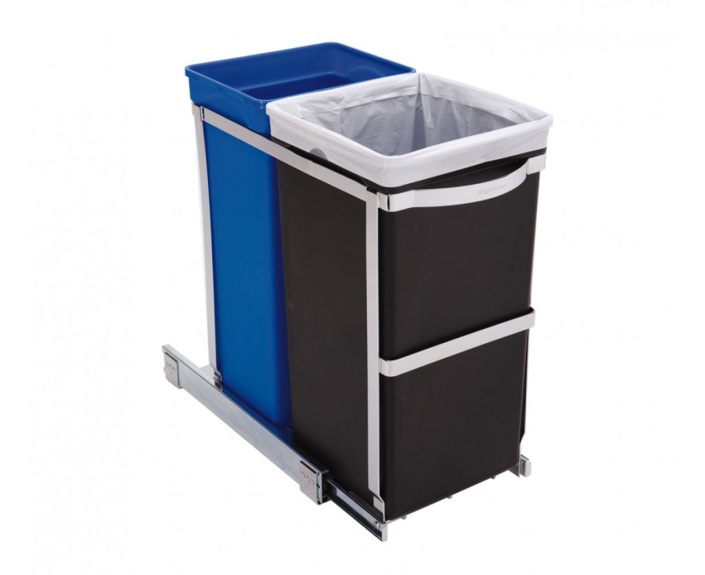 SimpleHuman CW1016 szelektív szemetes (35 liter) SimpleHuman CW1016 szelektív szemetes (35 liter)