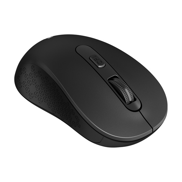 Everest  SM-BT08  Bluetooth  1600 DPI 2,4 Ghz BT 5.2  4gomb optikai Vezeték nélküli Egér   Fekete 