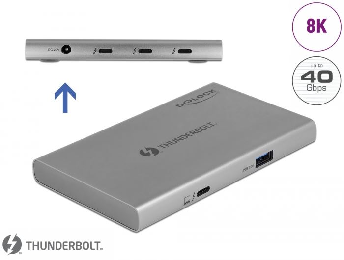 Delock 64157 4 portos USB-C Hub Delock 64157 4 portos USB-C Hub
