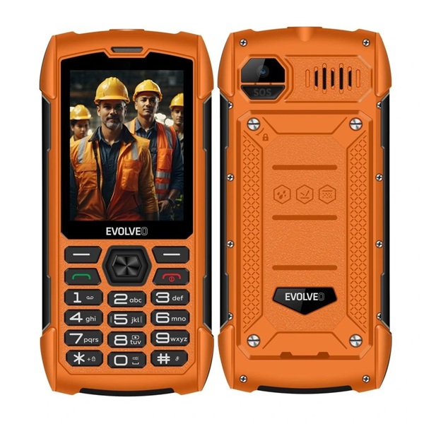 Evolveo Strongphone H1 Dual SIM narancssárga mobiltelefon
