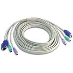 TRENDnet TK-C15 PS/2 VGA M/M KVM tkábel 4.5m szürke (TK-C15) TRENDnet TK-C15 PS/2 VGA M/M KVM tkábel 4.5m szürke (TK-C15)