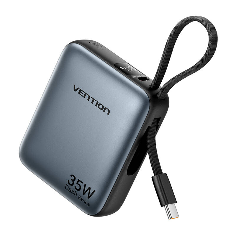 Vention FHEH0 10000mAh 35W Powerbank Szürke