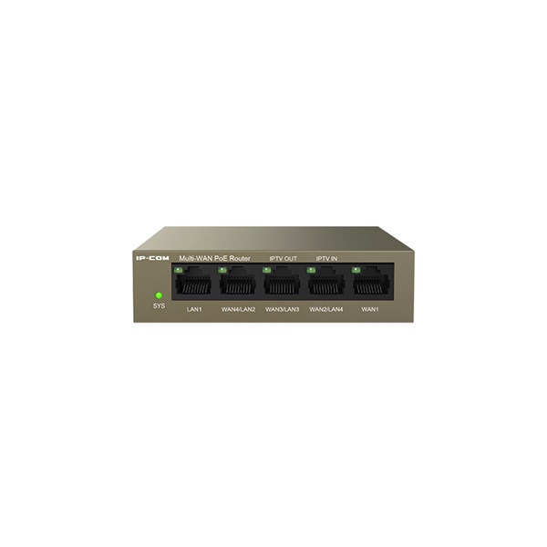 IP-COM   M20-PoE  5x 1Gbps 4x at/af PoE+  55W ProFi Cloud Router