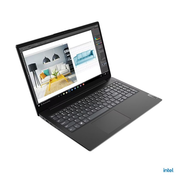 Lenovo V15 G2 IJL 15,6"FHD  Celeron N4500 8GB 256GB Fekete laptop