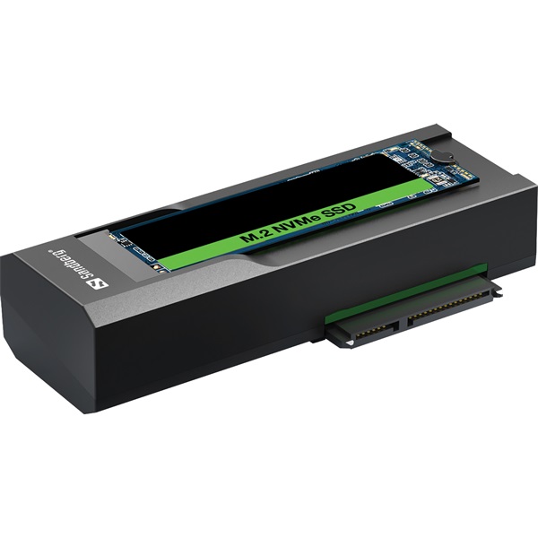 SANDBERG 136-49 USB dokkoló USB 3.2 Cloner and Dock for M2 + NVMe + SATA