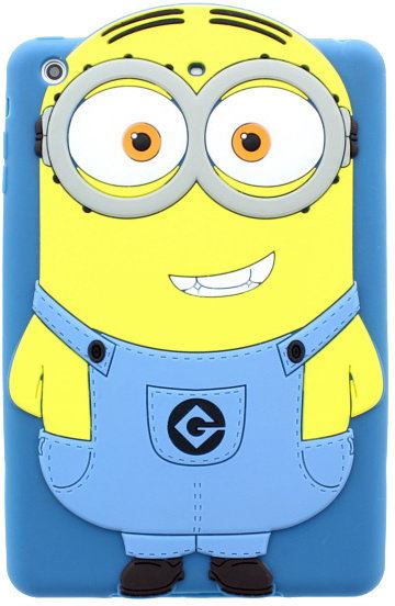 Minions iPad Mini szilikon tok Minion Dave (PDMN-MINI-SILDAVE)