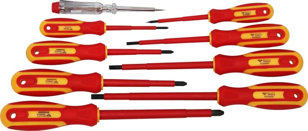 Brilliant Tools Csavarhúzó készlet 9 részes (BT068010) Brilliant Tools Csavarhúzó készlet 9 részes (BT068010)