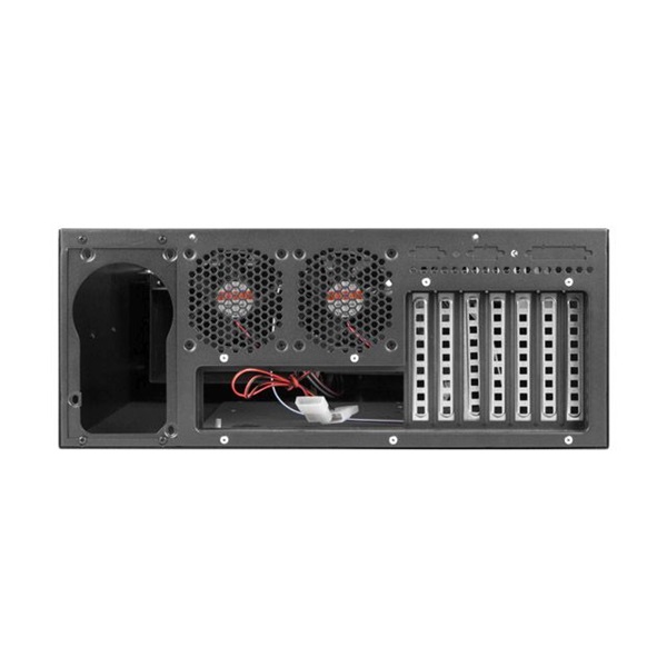Lanberg SC01-4504-10B 19" 4U SZÉL:430 MÉLY:450mm MAG:177 táp nélküli rack szerver ház Lanberg SC01-4504-10B 19" 4U SZÉL:430 MÉLY:450mm MAG:177 táp nélküli rack szerver ház