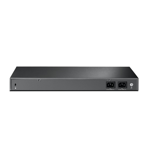TP-Link TL-SG3428XF JetStream 24xGbE SFP, 4x10GbE SFP+ port L2+ menedzselhető switch TP-Link TL-SG3428XF JetStream 24xGbE SFP, 4x10GbE SFP+ port L2+ menedzselhető switch