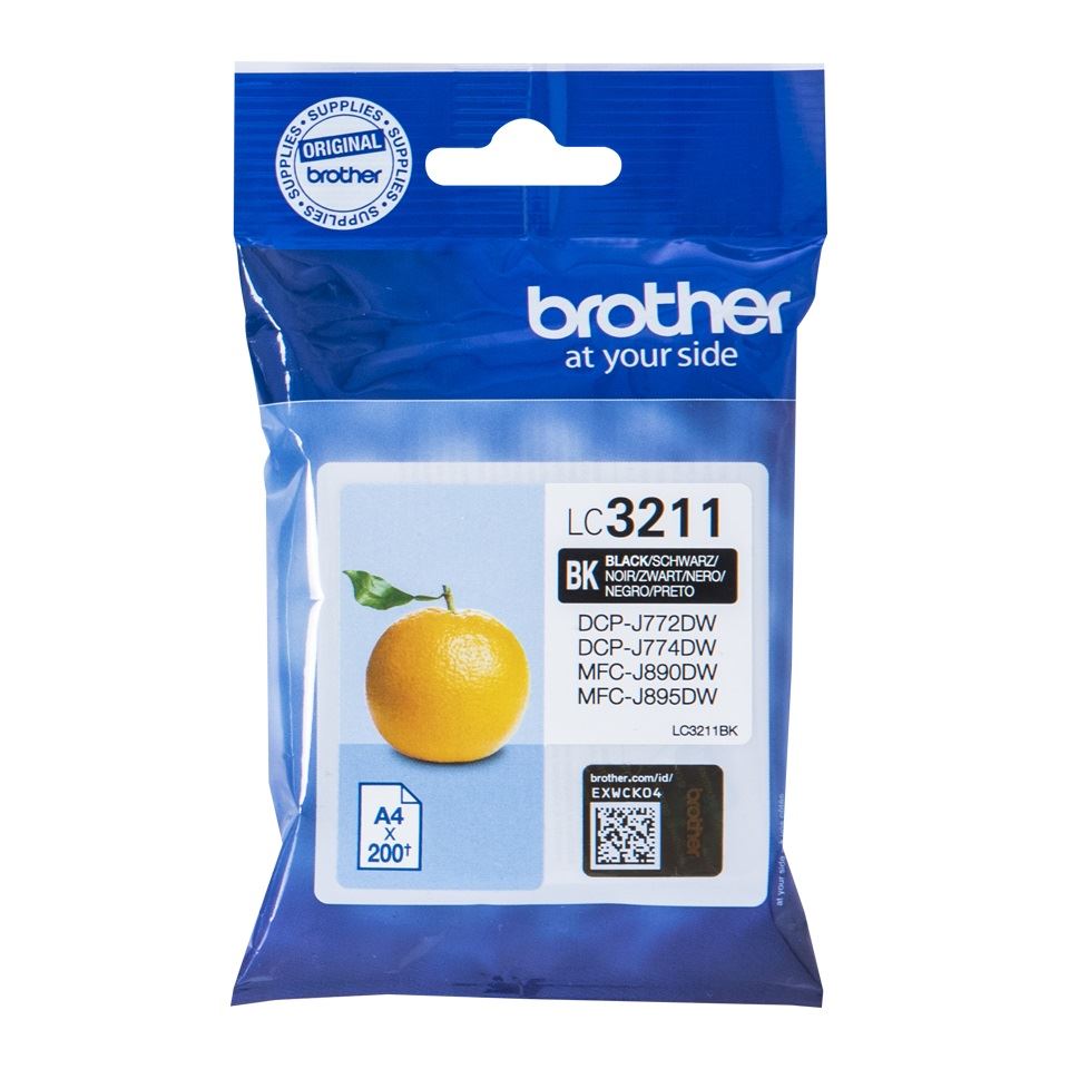 Brother LC3211BK tintapatron fekete Brother LC3211BK tintapatron fekete