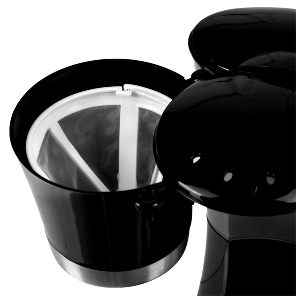 Hausberg HB-3650NG 800W fekete filteres kávéfőző, 600ml kiöntő kancsóval