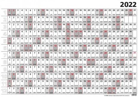 Kalendart T100 2022-es Terminus B1 plakátnaptár (22T1000-000)