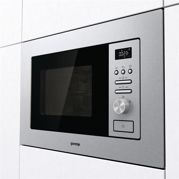 Gorenje BM201AG1X beépíthető mikrohullámú sütő inox