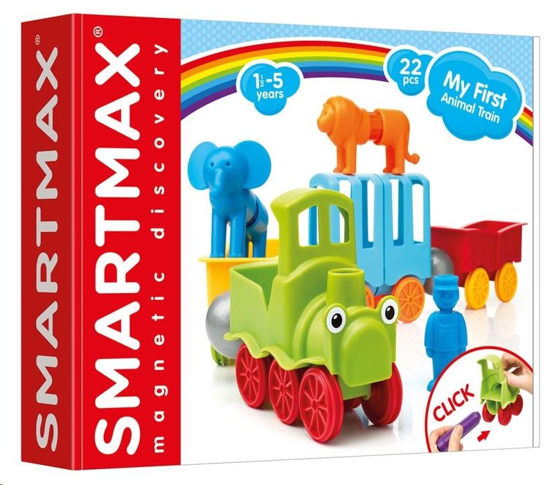 SmartGames SmartMax My First Animal Train készségfejlesztő játék (SMX 410) SmartGames SmartMax My First Animal Train készségfejlesztő játék (SMX 410)