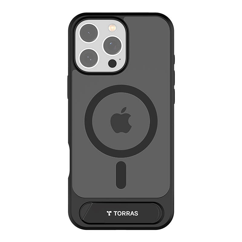 Etui Torras Pstand Series dla iPhone 16 ProMax (Czarne) Etui Torras Pstand Series dla iPhone 16 ProMax (Czarne)