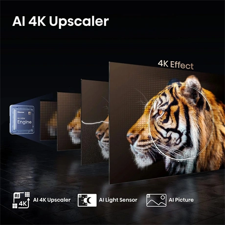 Hisense 50" 50E7QPRO 4K UHD Smart QLED TV