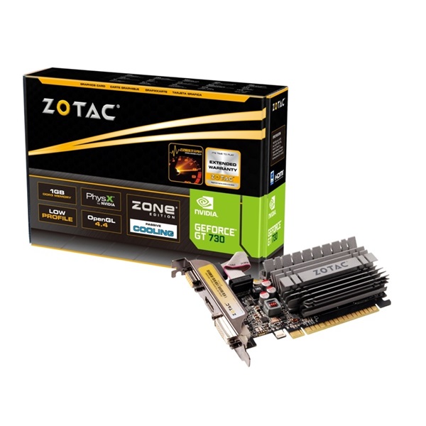 Zotac GeForce GT 730 2GB DDR3 Zone Edition Videókártya