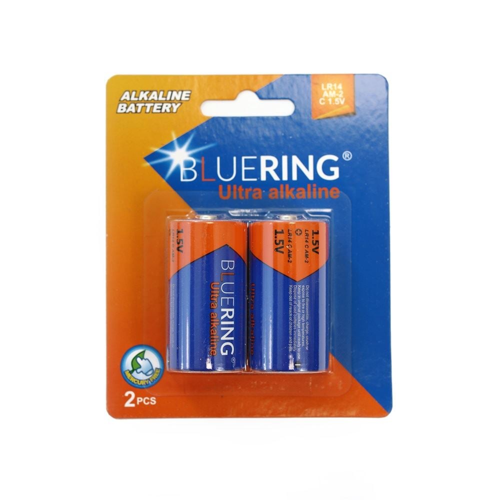 Bluering Ultra Alkaline C LR14 1.5V baby elem 2db/cs (5999093895790)