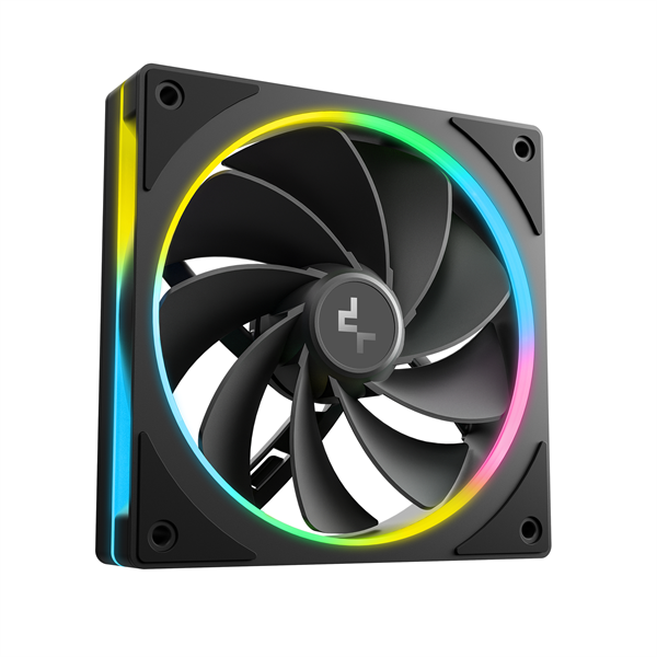 DeepCool  CL660 2x120mm A-RGB  ATX Számítógépház  Fekete