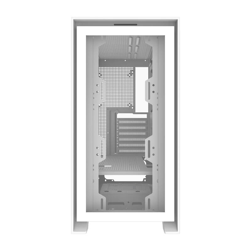 Darkflash DRX90 Glass számítógépház Fehér 