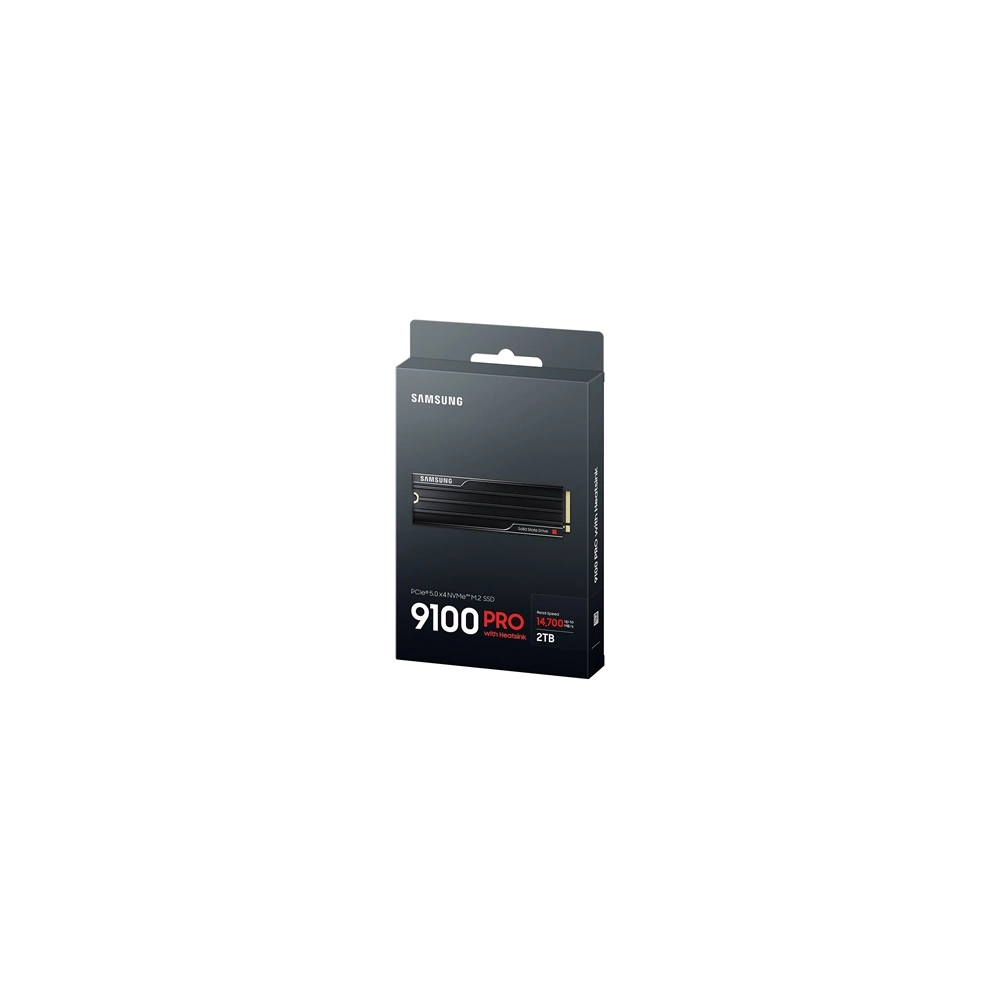 Samsung 9100 Pro  PCIe 5.0 NVMe M.2 14700/13400MB/s 2TB SSD hűtőbordával