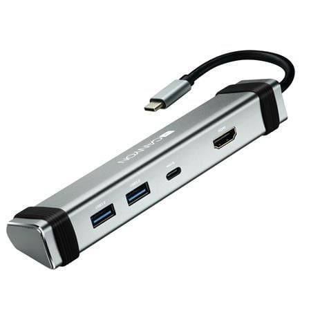 Canyon CNS-TDS03DG DS-3 4 portos USB-C HUB
