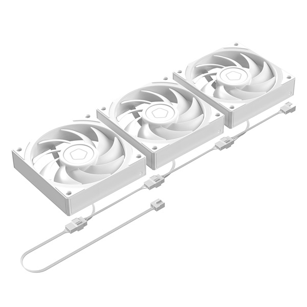 ID-Cooling CPU Water Cooler - FX360 LCD PE WHITE (34.3dB; max.150,78 m3/h; 3x12cm, fehér)