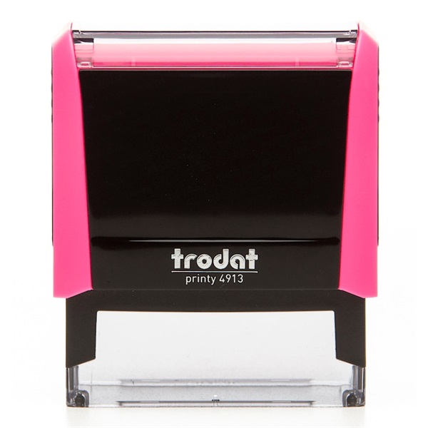 Trodat 4913 Printy 4.0 neon pink bélyegző Trodat 4913 Printy 4.0 neon pink bélyegző