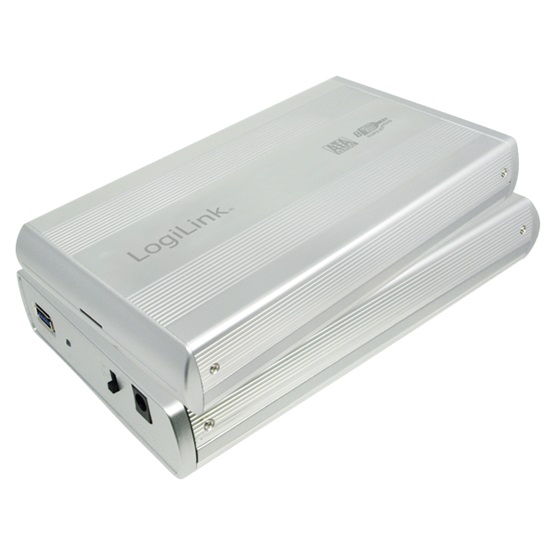Logilink UA0107A 3,5" SATA USB 3.0 Aluminium Ezüst