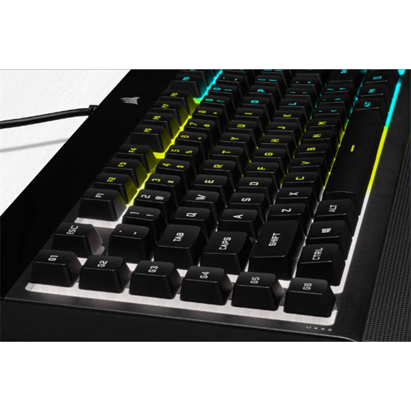 CORSAIR K55 RGB PRO Vezetékes Billentyűzet Gaming Cseppálló US  fekete