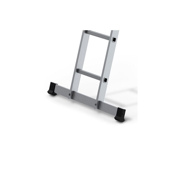 DRABEST HOME 4x3 lépcsős univerzális alumínium létra, összecsukható, 150 kg teherbírás, DR-AL-DU-HOME-4X3