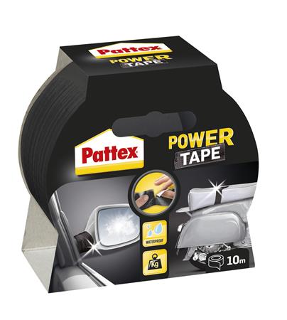 HENKEL Ragasztószalag, 50 mm x 10 m,  "Pattex Power Tape", fekete (IHPT10SCH)