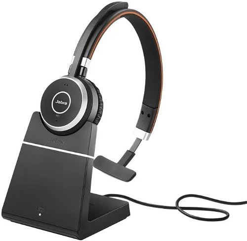 Jabra Evolve 65 SE MS Mono Stand headset Jabra Evolve 65 SE MS Mono Stand headset