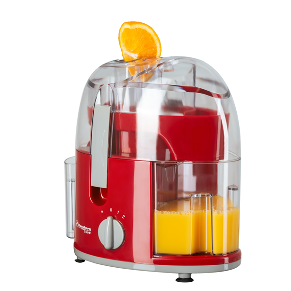 Hausberg HB-7500RS 350W vörös elektromos gyümölcscentrifuga 400ml Hausberg HB-7500RS 350W vörös elektromos gyümölcscentrifuga 400ml