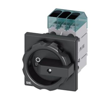 Siemens 3LD3454-0TK51 22kW panelre szerelhető fekete kar főkapcsoló Siemens 3LD3454-0TK51 22kW panelre szerelhető fekete kar főkapcsoló