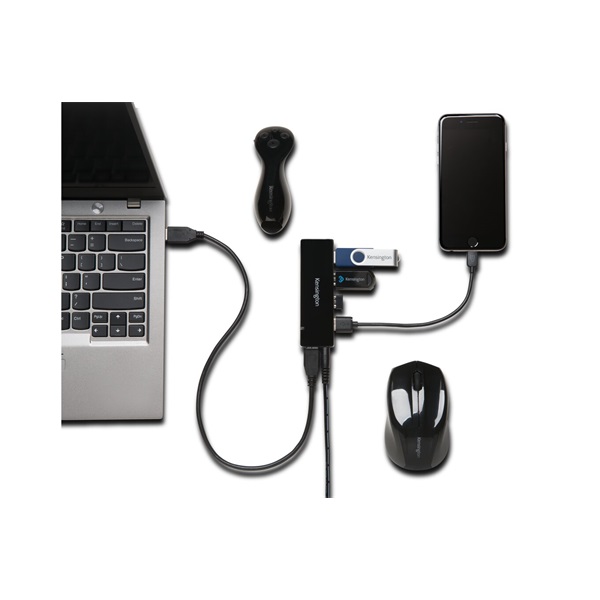 Kensington Charging 4 portos USB 3.0 Hub