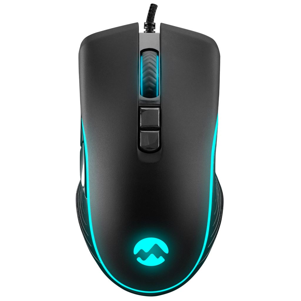 Everest SM-G56 CORAX optikai Gaming egér fekete (34924)