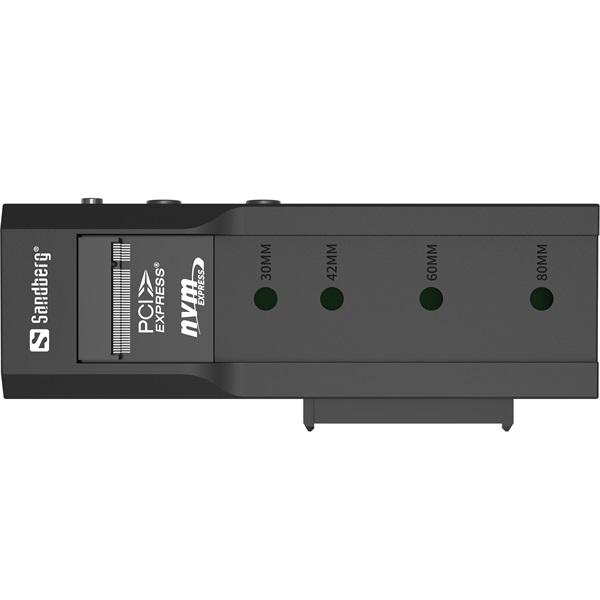 SANDBERG 136-49 USB dokkoló USB 3.2 Cloner and Dock for M2 + NVMe + SATA