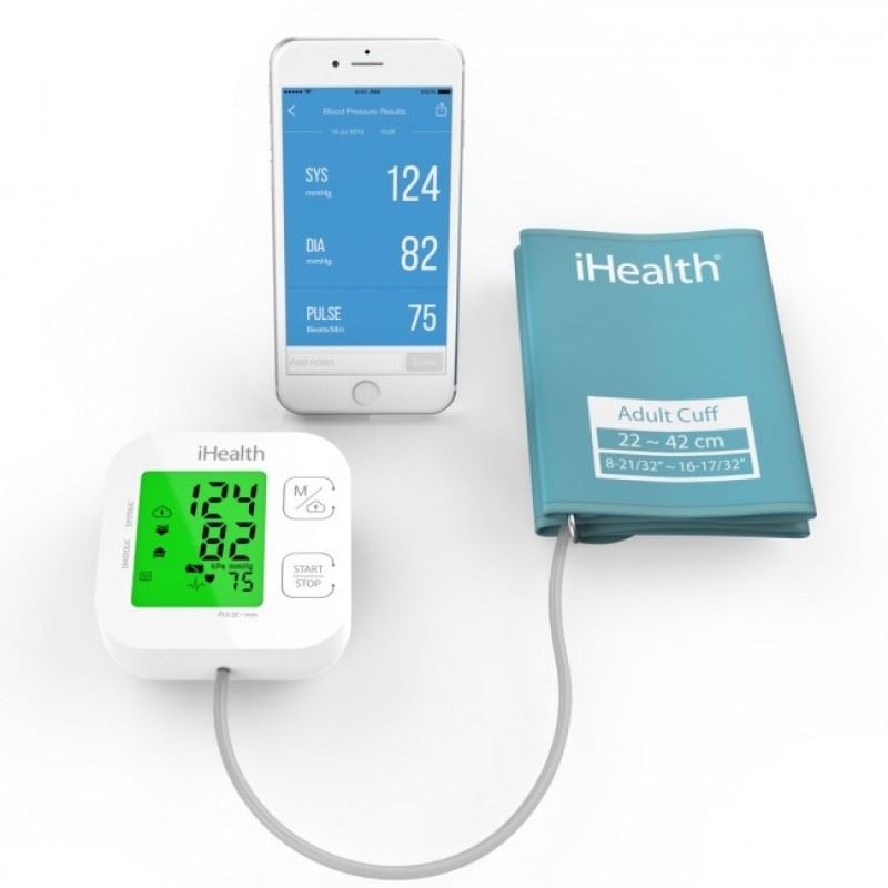 iHealth KN-550BT Track smart Bluetooth vérnyomásmérő iHealth KN-550BT Track smart Bluetooth vérnyomásmérő