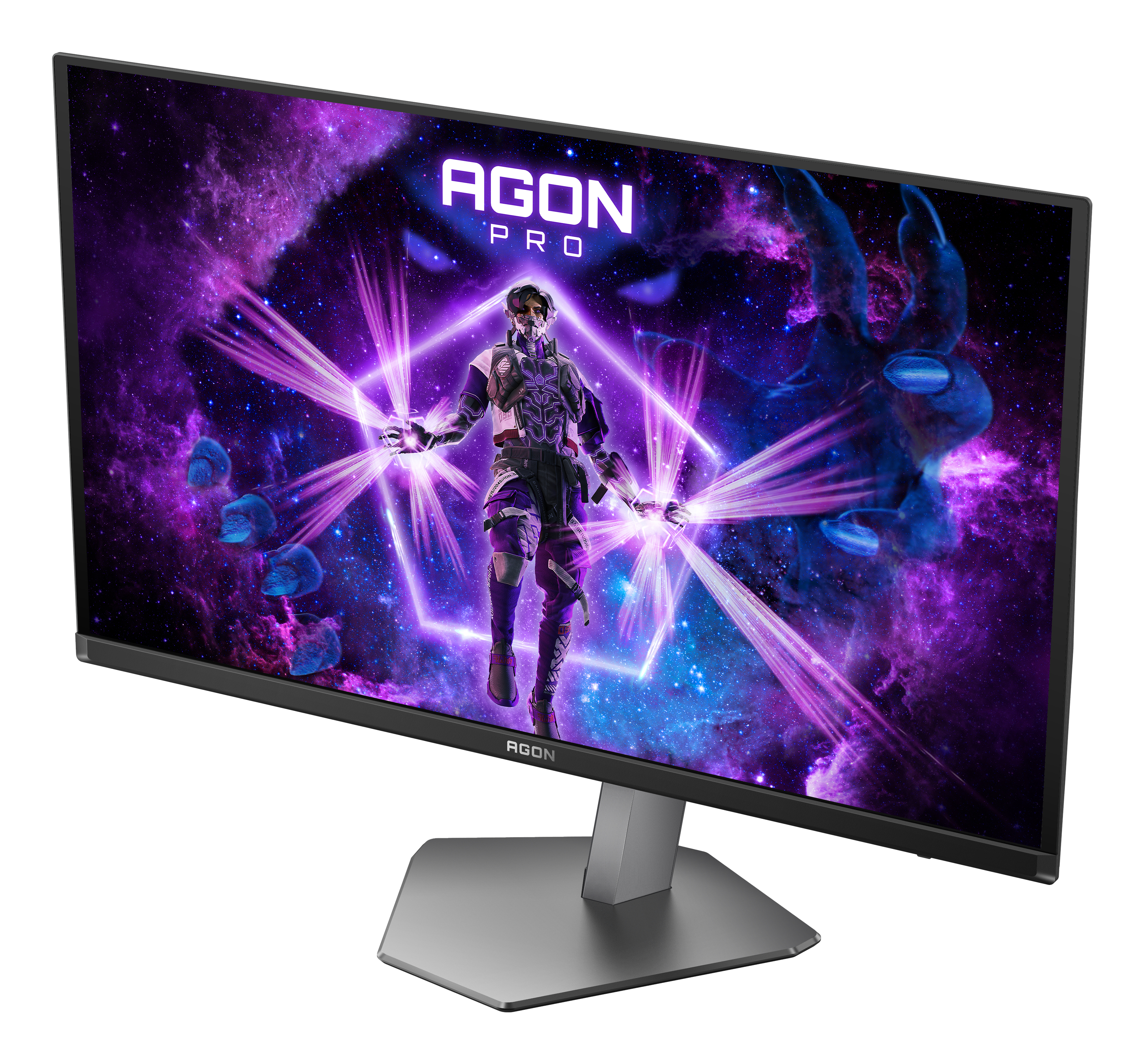 AOC 26,5" AG276QKD2 Monitor - 2560x1440, QHD, OLED, QD-OLED, 500Hz, 0,03ms, Hangszóró, G-Sync, Pivot, Gamer, Fekete