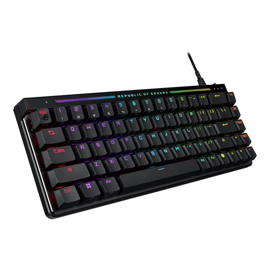 ASUS ROG Falchion Ace HFX Fekete US /ROG HFX MAGNETIC/ Billentyűzet ASUS ROG Falchion Ace HFX Fekete US /ROG HFX MAGNETIC/ Billentyűzet