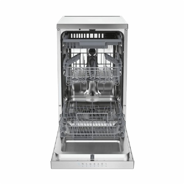 Candy CF1C7SB1FX keskeny inox 11 terítékes mosogatógép