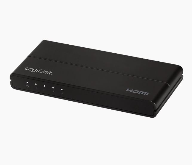 Logilink HD0037 HDMI elosztó 1x4 port 4K/60 Hz HDCP HDR CEC Logilink HD0037 HDMI elosztó 1x4 port 4K/60 Hz HDCP HDR CEC