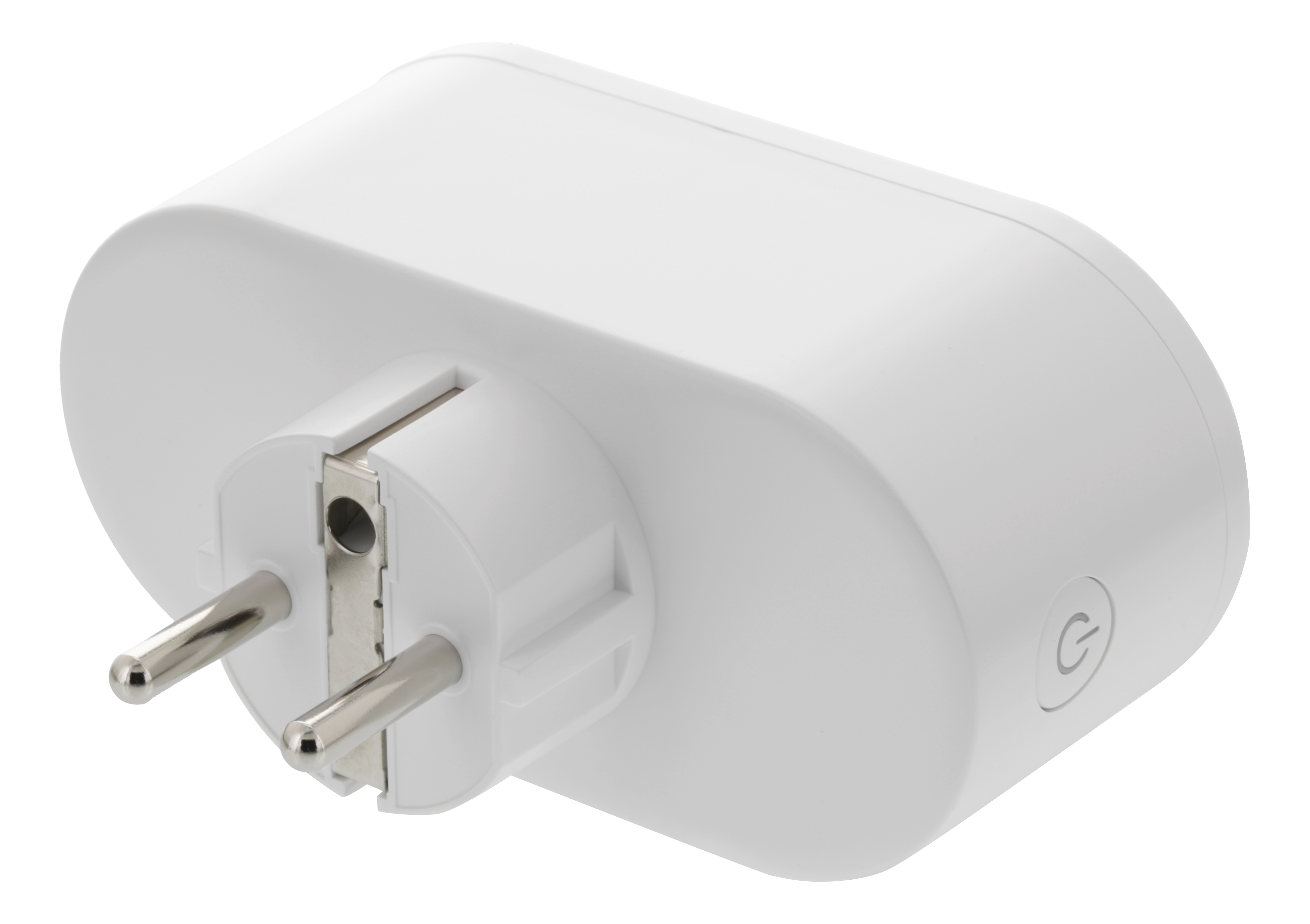 Deltaco SMART HOME SH-P02E WiFi 2xCEE 7/3 energiafigyelővel Elosztó Fehér Deltaco SMART HOME SH-P02E WiFi 2xCEE 7/3 energiafigyelővel Elosztó Fehér
