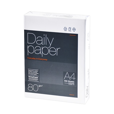 Daily 60124  A4 80G 500ív/csomag Másolópapír