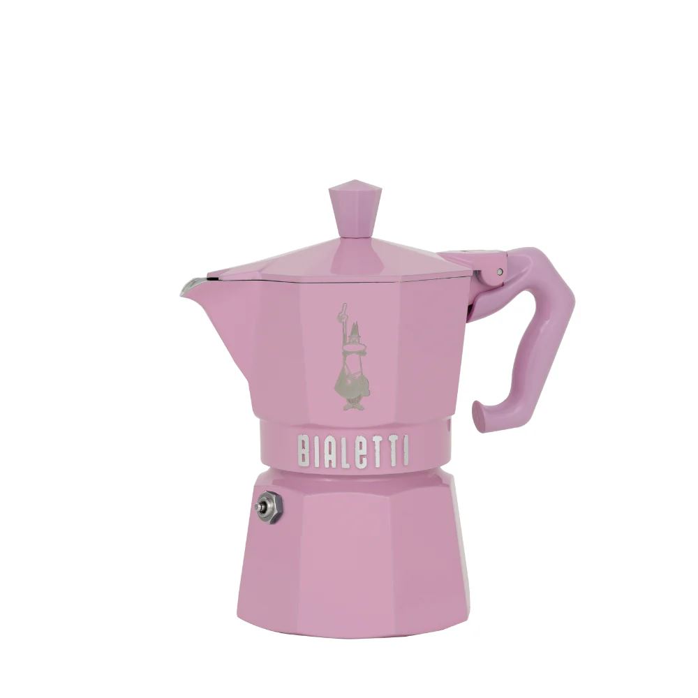 Bialetti Moka Exclusive 3 személyes kávéfőző rózsaszín  