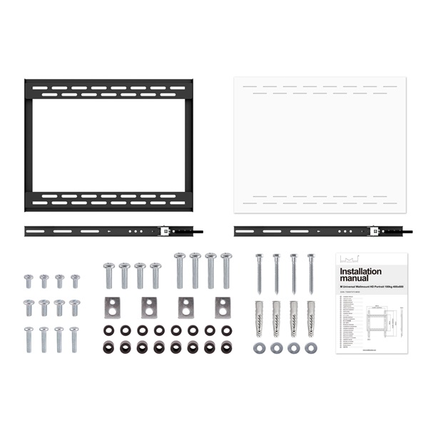 MULTIBRACKETS M Universal Wallmount HD Portrait 100kg 400x600